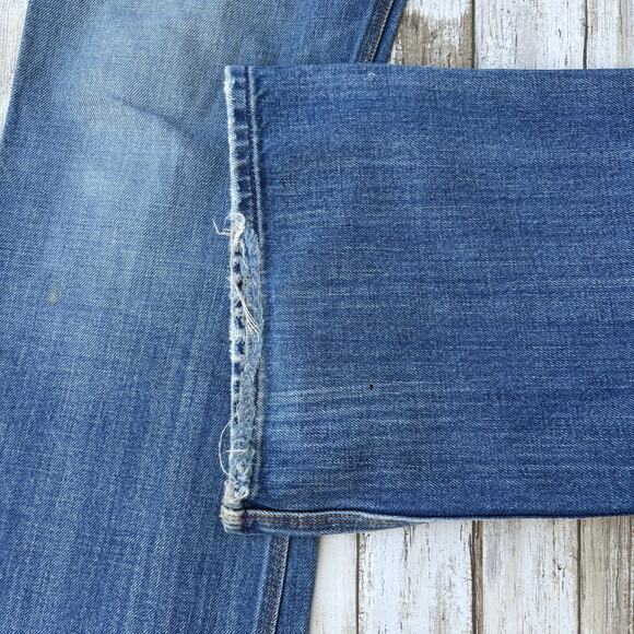 VTG Y2K Diesel Jeans Sz 30 Mid Rise Flare Faded Distressed Custom Skater Grunge - Picture 11 of 15